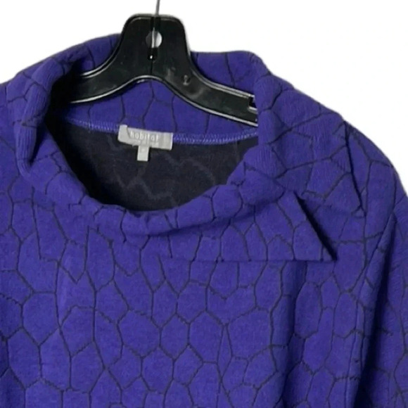 HABITAT  PTP 24” oversized purple sweater,Boxy,cowl neck,pullover,cobblesone,NWT - Picture 10 of 10